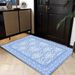 Living Room Rug Large Size Gorgeous Gold Frame Design Bedroom Rug Plush Thickened Machine Washable Thickened Underlay Interior Decorative Rug_maomaolike.com