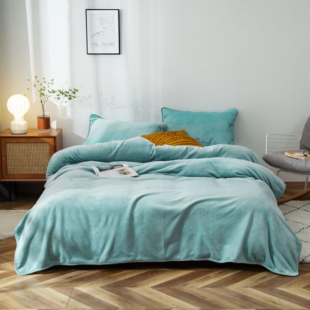 Thickened 360g Gold Mink Velvet Winter Warm Flannel Bed Sheet Sofa Air Conditioning Blanket Gift Manufacturer_maomaolike.com