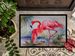 Flamingo Doormat Front Door Mat Indoor Outdoor Rugs For Entryway, Non Slip Washable Low Pile, 24H X 36W_maomaolike.com