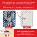 Boxer My Angel Porcelain Ornament Christmas Tree Hanging Decorations For Home Christmas Holiday, Rectangle, Gift, Multicolor_maomaolike.com