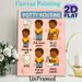 Potty Routine Painting Poster, Cute Cartoon Style Step-by-Step Potty Guide Poster, Clear Potty Training Instructions Ideal For Bathroom_maomaolike.com