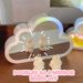 DIY Tulip Mirror Cloud Lamp, USB Recharge Cute Floral Lampu Malam, Handmade Flower Decor Night Light Bedroom Desktop Selfie Background Gift_maomaolike.com