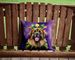 Leonberger King Of Mardi Gras Throw Pillow Machine Washable, Indoor Outdoor Decorative Pillow For Couch, Bed Or Patio, 14Hx14W_maomaolike.com
