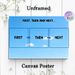 Sequence Planning Painting Poster, Fresh Blue Sky Step Guide Poster, Clear Process Layout To Organize Tasks, Ideal For Office And Study Areas_maomaolike.com