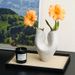 Abstract Double Vase U-Shaped Ceramic Decor · Modern Art Style_maomaolike.com