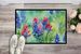 Texas Bluebonnets In Watercolor Doormat Front Door Mat Indoor Outdoor Rugs For Entryway, Non Slip Washable Low Pile, 24H X 36W_maomaolike.com