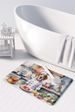English Foxhound The Chef Memory Foam Kitchen Mat Machine Washable Anti-Fatigue Mat Cushion Comfort Bath Mat Or Kitchen Rug_maomaolike.com