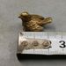 Miniature Sparrow Pet Decoration Antique Small Solid Brass Bird Micro Carving Tea Art Desktop Ornament_maomaolike.com