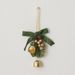 Decoration Artificial Pine Cone Bell Pendant Christmas Car Hanging Berry Vine Eucalyptus Small Wreath_maomaolike.com