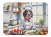 English Setter The Chef Memory Foam Kitchen Mat Machine Washable Anti-Fatigue Mat Cushion Comfort Bath Mat Or Kitchen Rug_maomaolike.com