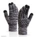 Sports Gloves Skiing Cycling Motorcycle Hiking Touch Screen Gloves Non-slip Warm Fleece Gloves Fashion Wool Touch Screen Gloves_maomaolike.com