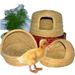 Nest For Raising Little Ducks, Grass Cockatiel Nest, Household Pet Small Yellow Duck Cage Quail_maomaolike.com