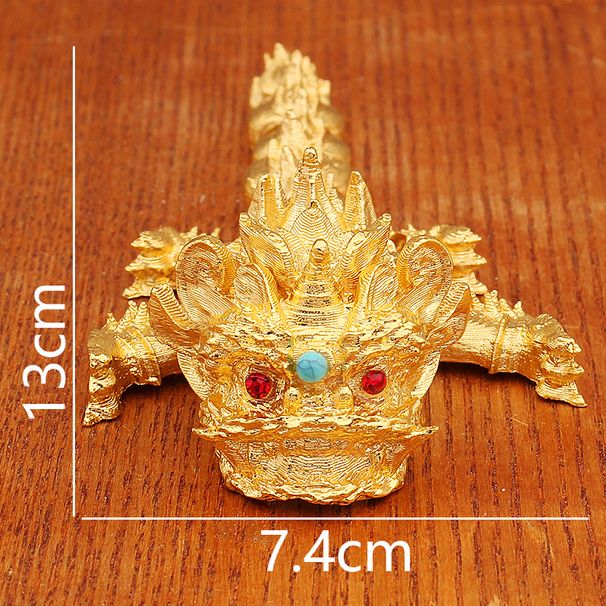 Printed Awakening Lion 3D Figurine Toy Ornament Chinese Dragon Movable Joints Alloy Crafts Wholesale_maomaolike.com