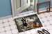 Cavalier Spaniel Fall Kitchen Pumpkins Doormat Front Door Mat Indoor Outdoor Rugs For Entryway, Non Slip Washable Low Pile, 24H X 36W_maomaolike.com