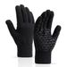 Sports Gloves Skiing Cycling Motorcycle Hiking Touch Screen Gloves Non-slip Warm Fleece Gloves Fashion Wool Touch Screen Gloves_maomaolike.com