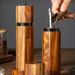 Wooden Pepper Spice Salt Mill Grinder Muller For Kitchen_maomaolike.com