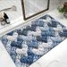 Bathroom Mat Toilet Mat Shower Mat Entrance Rug Absorbent Non-Slip Mat Soft Quick-Dry Machine Washable_maomaolike.com