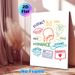 Speech-Language Pathology Painting Poster, Colorful Hand-drawn Speech Therapy Elements Poster, Informative Educational Decor Suitable For Speech_maomaolike.com