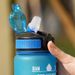1L Bottle 12 Colors Leak Proof With Time Mark Drink And Straw Motivational Drinki Sports Water Bottle For Outdoor_maomaolike.com