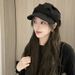 Hot Sale Octagonal Beret Hats Wool Newsboy Hat Women Cloud Street Brim Cap Outdoor Berets Caps_maomaolike.com