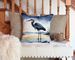 Blue Heron Barely Lit Sky Throw Pillow Machine Washable, Indoor Outdoor Decorative Pillow For Couch, Bed Or Patio, 14Hx14W_maomaolike.com