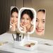 Dual‑mode LED Fill‑light Makeup Mirror, Desktop Beauty Filter Lamp, Cosmetic Mirror With Light, And A Compact, Storable Design._maomaolike.com