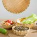 Woven Round For Steamed Buns, Large Colander, Sieve, Washing Bamboo Products, Vegetable Draining, Kitchen Storage_maomaolike.com
