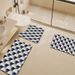 Bathroom Mat Toilet Mat Shower Mat Entrance Rug Absorbent Non-Slip Mat Soft Quick-Dry Machine Washable_maomaolike.com