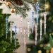 24Pcs Bendable Clear PC Icicle Ornaments, Transparent Strip Icicle Pendants For Christmas Tree Wedding Party Ceiling Decor_maomaolike.com