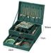 New Velvet Retro Korean Style Storage Multi-Layer Large Capacity Jewelry Box_maomaolike.com