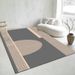 Living Room Rug Large Size Rug Abstract Geometric Pattern Bedroom Rug Plush Pile, Washable Thickened Underlay Bedside Rug Home Decor Rug_maomaolike.com