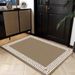 Living Room Rug,Large Rug,Oversized, Gold Leaves Design,Bedroom Rug,Soft And Thick, Machine Washable, Thickened Rug, Bedside Rug,Decorative Indoor Rug_maomaolike.com