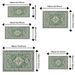 Small, Washable, Non-slip Rugs Suitable For Entryways, Kitchens, Laundry Rooms, Beside The Bed In Bedrooms, And Living Rooms. Machine-washable Rugs._maomaolike.com