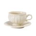 French Relief Retro Ceramic Coffee Cup And Plate Set, Afternoon Tea Set, Elegant Black Tea Cup, Luxurious European And English Style_maomaolike.com