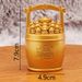 Sand Color Daily Progress Of Gold Living Room Office Desktop Decoration Filled With Yuanbao Water Bucket Ornament_maomaolike.com