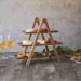 3-Tier Wood Cake Stand - Farmhouse Serving Tray_maomaolike.com