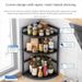 Desktop Storage Rack Small Table Bookshelf Writing Desk Triangle Wall Corner Organizer_maomaolike.com