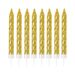 192-Count Glitter Long Thin Birthday Candles, Gold Stick Birthday Cake Candles Set, Cake Candles Decorations For Birthday Party Wedding Anniversary Supplies_maomaolike.com