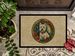Westie Christmas Flowers Doormat Front Door Mat Indoor Outdoor Rugs For Entryway, Non Slip Washable Low Pile, 24H X 36W_maomaolike.com