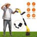 20V Cordless Tiller Cultivator, 250RPM Electric Garden Tiller Depth Garden Rototiller For Lawn/Gardening/Soil Cultivation_maomaolike.com