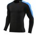 Men's Clothing Tights Long-Sleeved T-Shirt High Elastic Quick-Drying Breathable Sports Running Training Fitness Clothes Round Neck_maomaolike.com