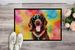 Chocolate Labrador Hippie Dawg Doormat Front Door Mat Indoor Outdoor Rugs For Entryway, Non Slip Washable Low Pile, 24H X 36W_maomaolike.com