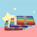 Ice Cream Colorful Popsicle DIY Handmade Strips Wooden Sticks Kindergarten Children's Educational Toys_maomaolike.com