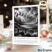 Biblical 2 Kings 6:17-20 Painting Poster, Dramatic Monochrome Religious Scene Poster, Inspirational Artwork Featuring Angelic Horses And Chariots_maomaolike.com