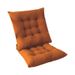Home Garden Thickened Solid Color Corduroy Fart Chair Cushions_maomaolike.com