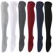 Unisex Solid color over knee socks Student long socks Dance socks Ladies show Sock Dance party high socks_maomaolike.com