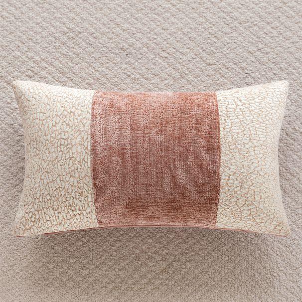 Household Accessories Sofa Pillow Cover Ice Flower Velvet Pink Design Home Decoration Pillow Office Hotel Cushion Backrest_maomaolike.com