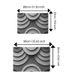 Bathroom Mat Toilet Mat Shower Mat Entrance Rug Absorbent Non-Slip Mat Soft Quick-Dry Machine Washable_maomaolike.com