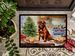 Dogue De Bordeaux Christmas Cookies Doormat Front Door Mat Indoor Outdoor Rugs For Entryway, Non Slip Washable Low Pile, 24H X 36W_maomaolike.com