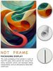 European And American Contemporary Style, Abstract Line Art, Decorative Print Artwork, Living Room Sofa Backdrop Artwork, Art Exhibition Pieces_maomaolike.com